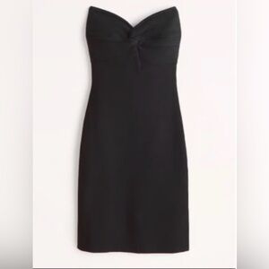 NWT Abercrombie & Fitch Strapless Twist-Front Mini Dress |S|